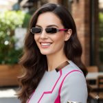 Y2K Slim Rectangular Sunglasses